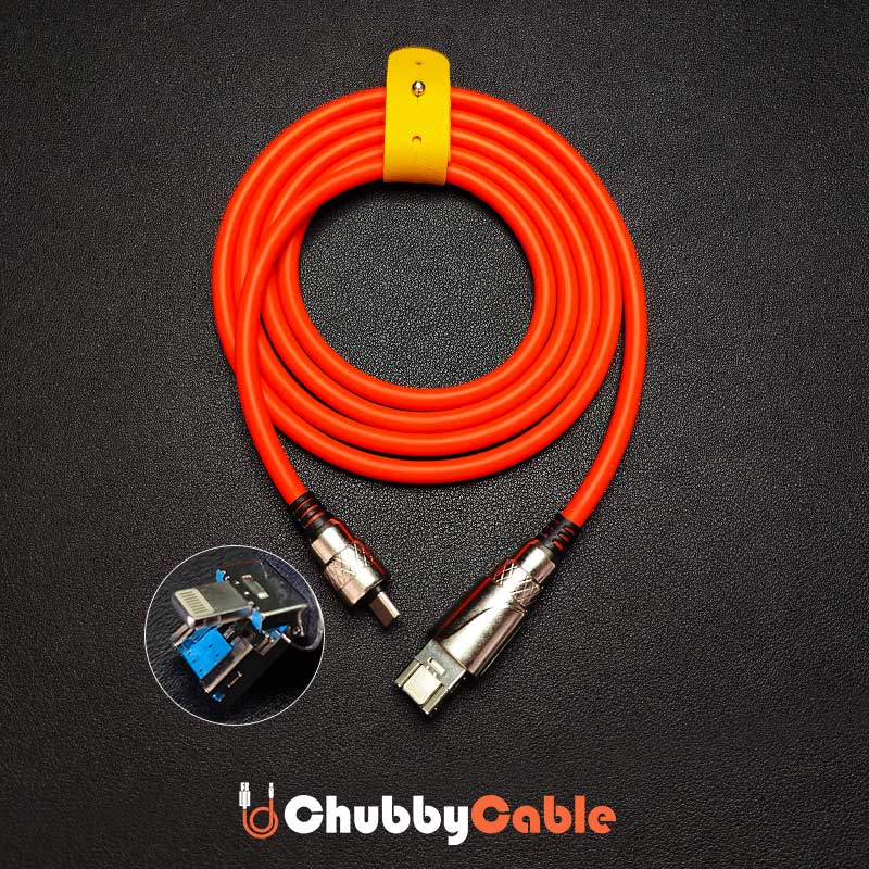 "Chubby" New Edition 2 In 1 Charge Cable