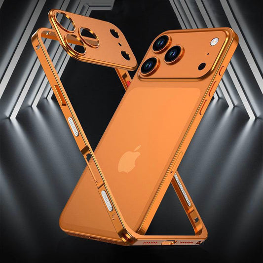 ChubbyCase – Ultra-Thin Metal Frame Heat Dissipation Case With Lens Protector For iPhone 17