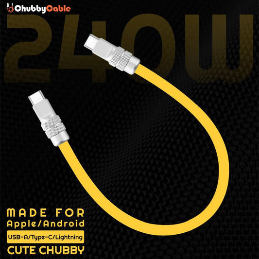 "Cute Chubby" - Power Bank Friendly Cable