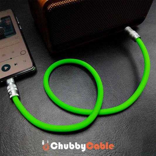 "Seamless Chubby" Audio Cable Type-C & Lightning