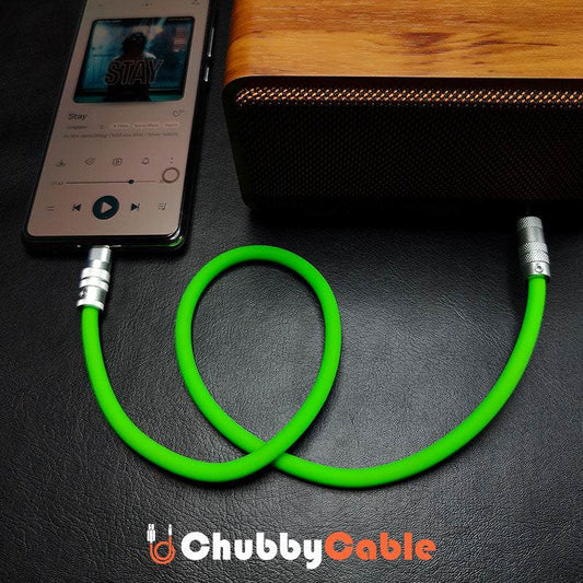 "Seamless Chubby" Audio Cable Type-C & Lightning