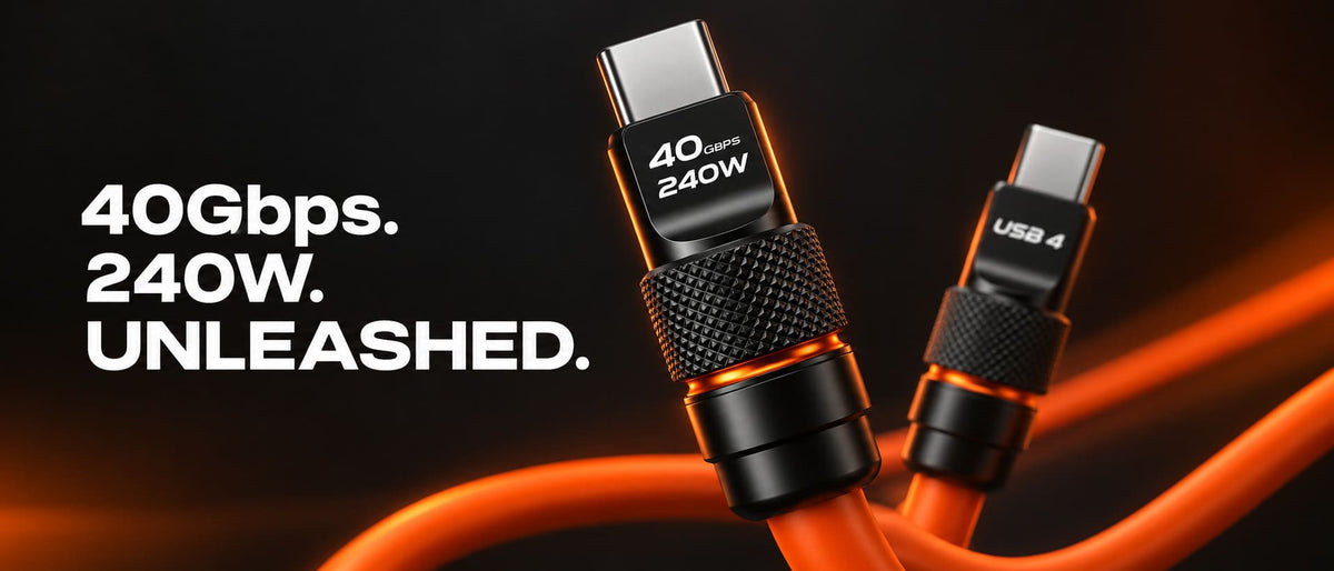 Still Settling for Slow Cables? Meet the ChubbyCable 40Gbps USB4 Powerhouse!