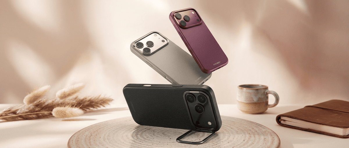ChubbyArmor SandSkin Premium Sand-Matte MagSafe Case for iPhone 18 Pro — Hero Shot