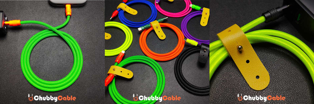 Vibrant Color-block Braided Charge Cable