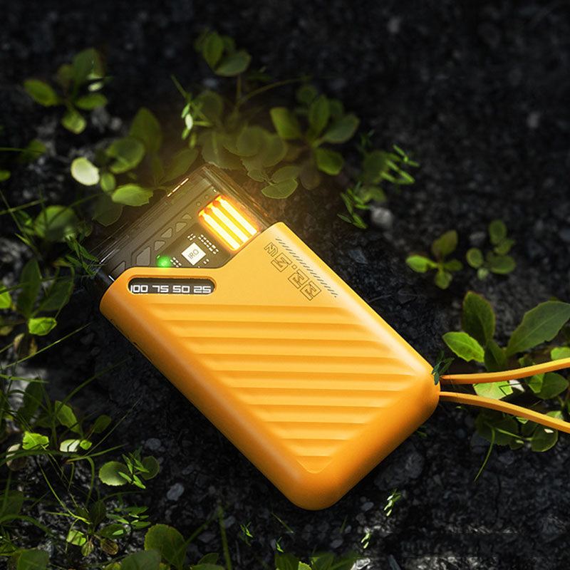10000mAh Outdoor Portable Power Bank - With Digital Display & Led Light
