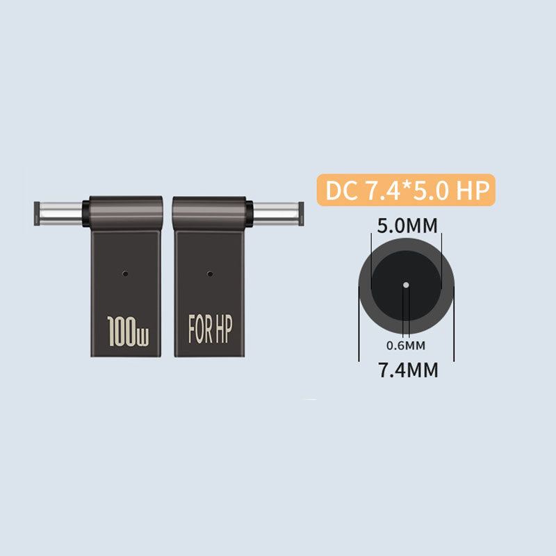 100W Type-C Female To DC Male Adapter