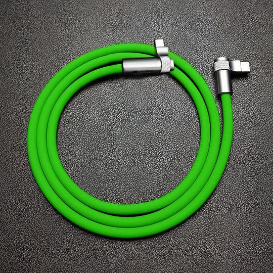 "FlexElbow Pro" 90° Design 100W Fast Charge Cable