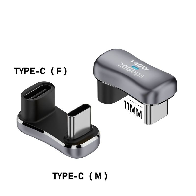 140W Type-C Female To Type-C/USB Male Adapter For Steam Deck