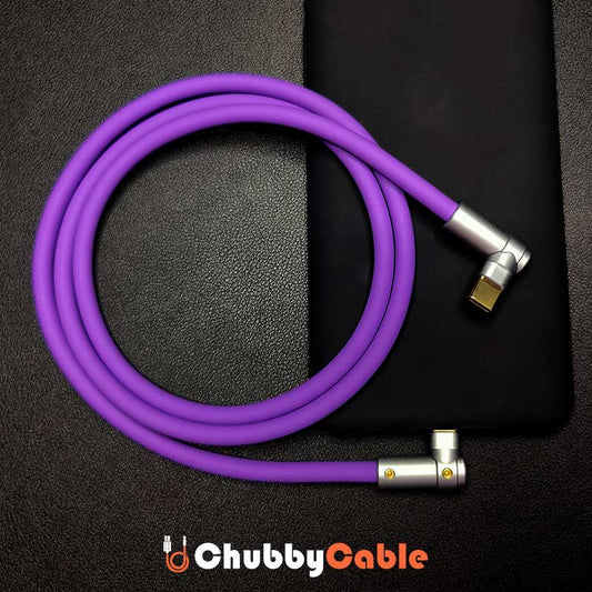 "Chubby" Elbow Design Fast Charge Cable