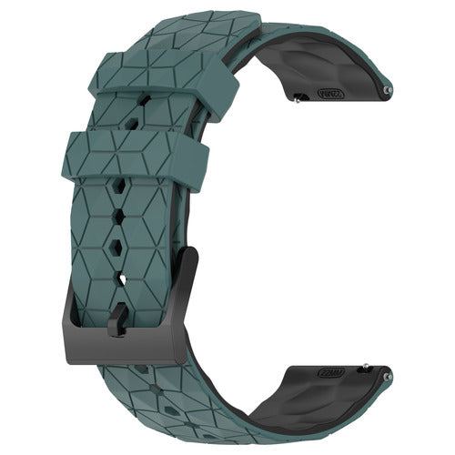 20mm & 22mm Bi-Color Silicone Watch Bands for Garmin