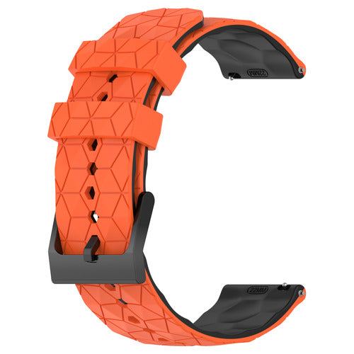 20mm & 22mm Bi-Color Silicone Watch Bands for Garmin