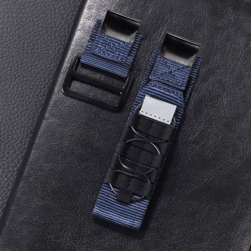 22mm & 26mm Outdoor Breathable Nylon Canvas Strap for Garmin