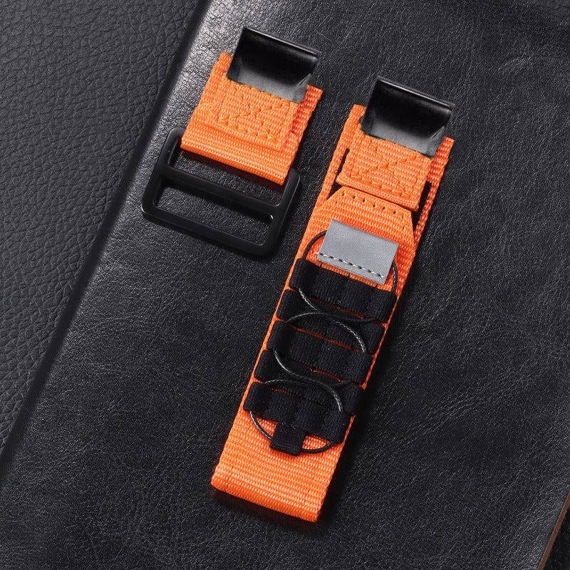 22mm & 26mm Outdoor Breathable Nylon Canvas Strap for Garmin