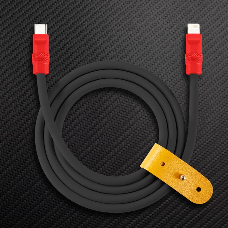 240W Contrast Color Silicone Fast Charging Cable