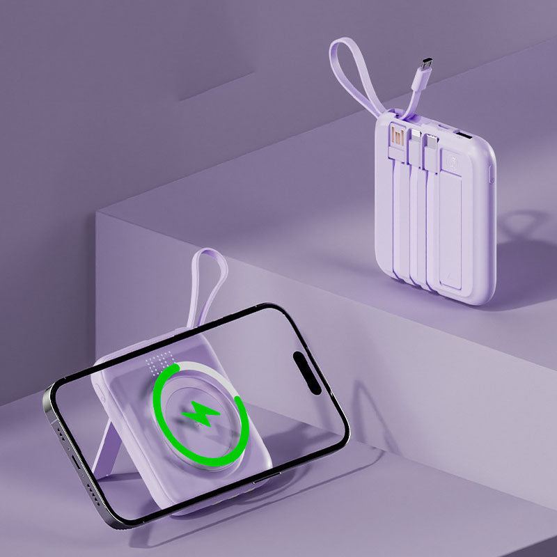 3-In-1 Wireless Magsafe Power Bank With Stand – Chubbycable