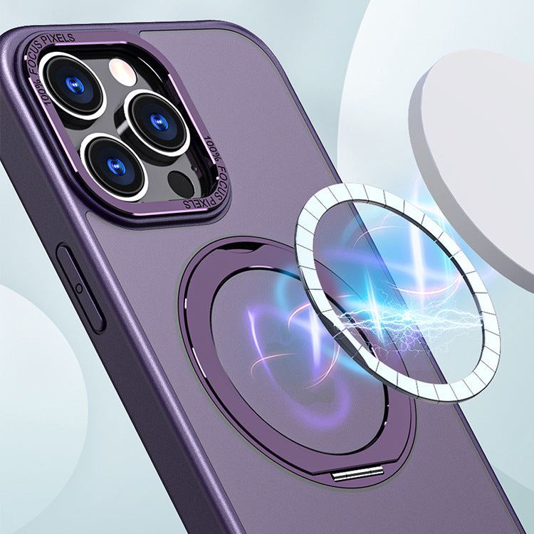 360 Degree Rotating Fulcrum Magnetic Protective Case