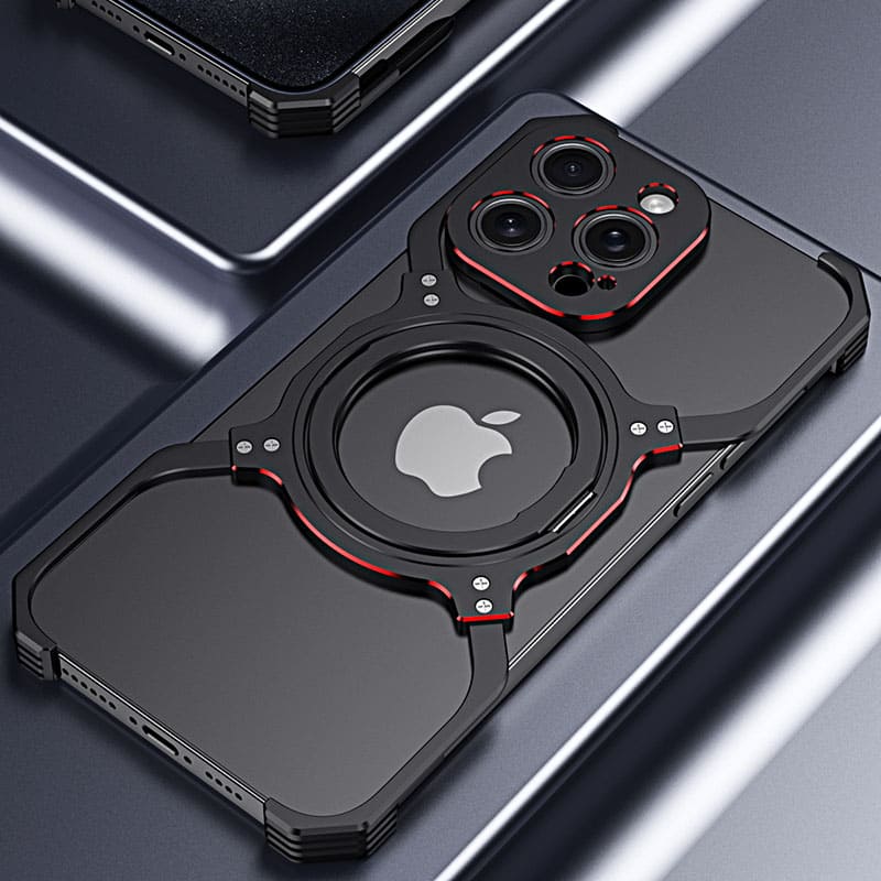 360° Stand Magnetic Cooling iPhone Case