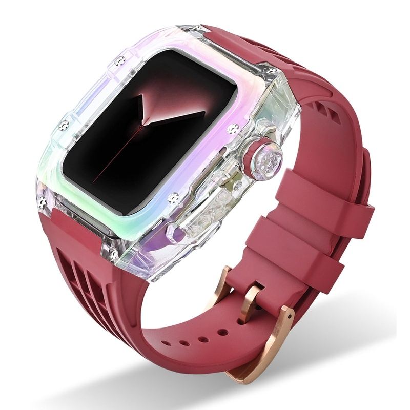44/45mm Fashion Illusion One Piece Protective Case for Apple Watch