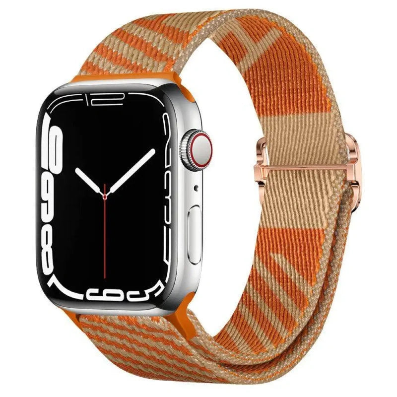 "Adjustable Band" Nylon Braided Loop For Apple Watch
