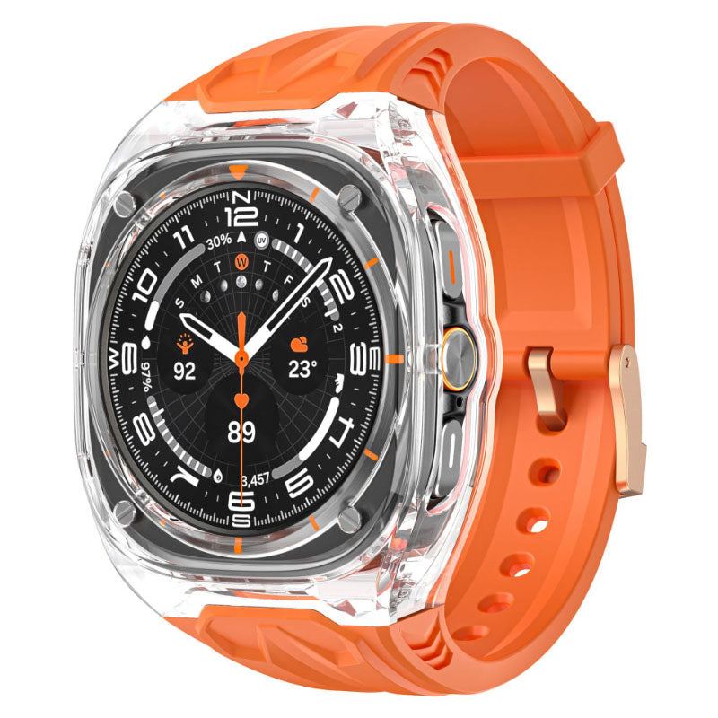 "AdventureFit" TPU PC Transparent Integrated Sports Band For Samsung Galaxy Watch Ultra