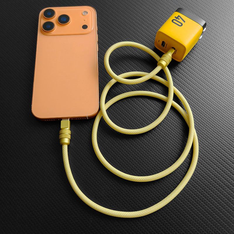 "Anodized Braid" 240W Anodizing Fast Charging Braid Cable