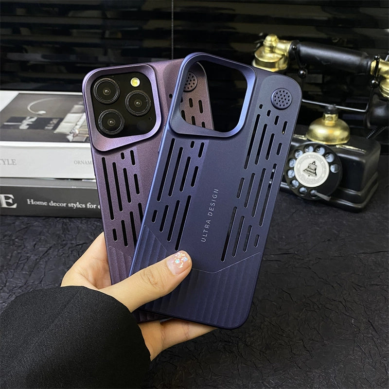 Aroma Skeleton Heat Dissipation Frosted Case