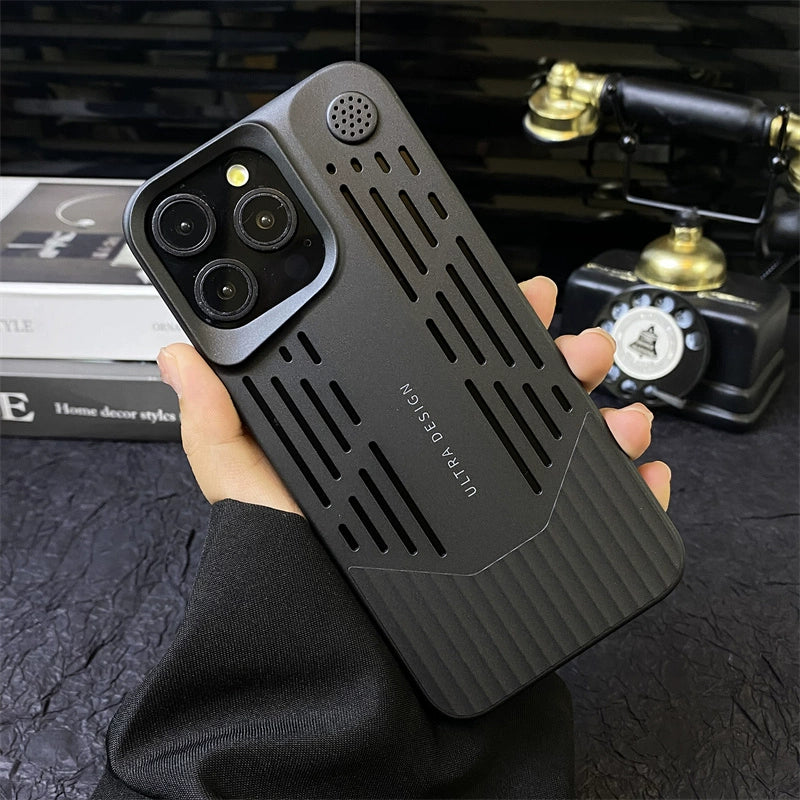 Aroma Skeleton Heat Dissipation Frosted Case