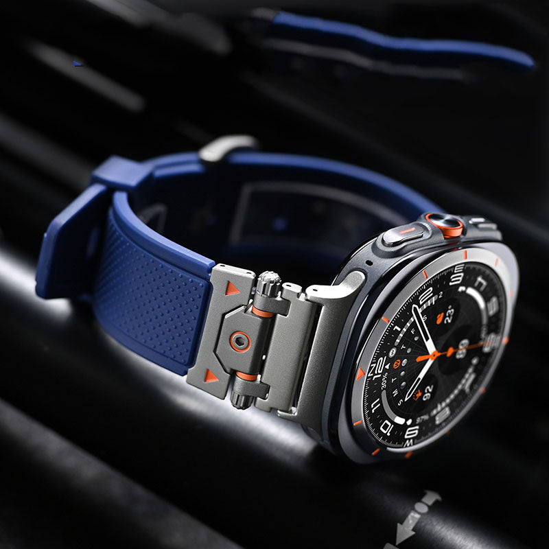 Bayer TPU Titanium Metal Stainless Steel Sports Strap for Samsung 4/5/6/7/Ultra