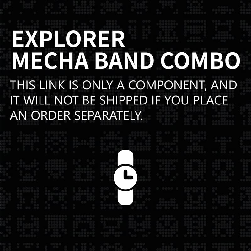 Black 3 - "Explorer Mecha Band Combo" Accessory This component cannot be shipped if purchased separately!