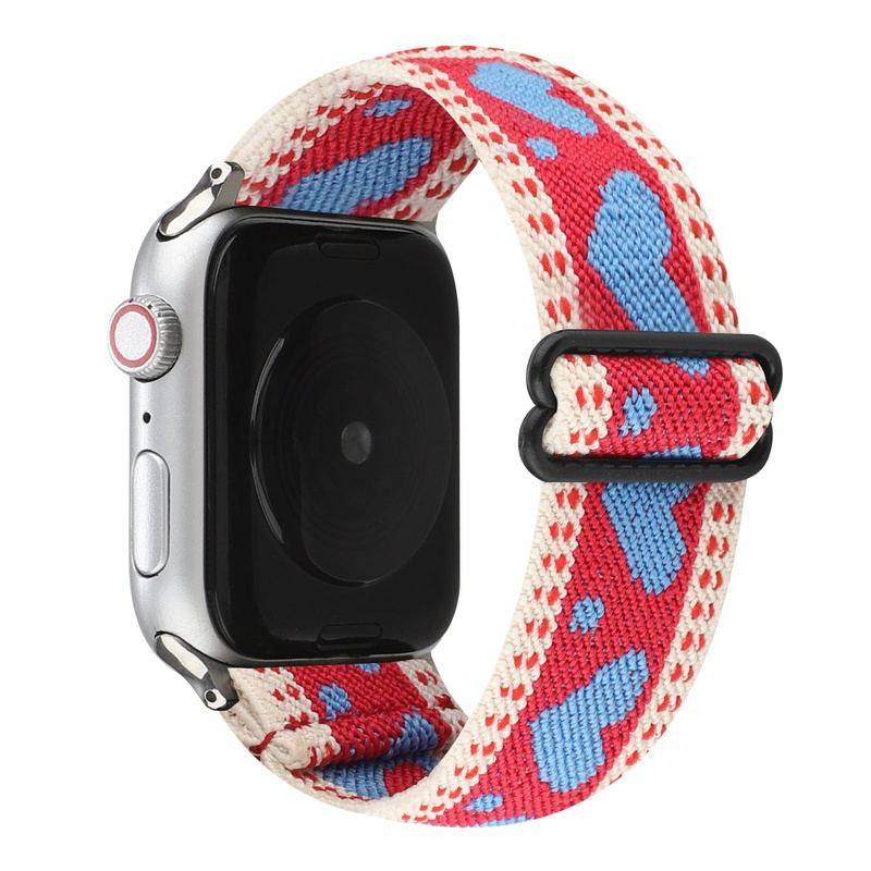 "Bohemian iWatch Band" Stretch Nylon Loop For Apple Watch