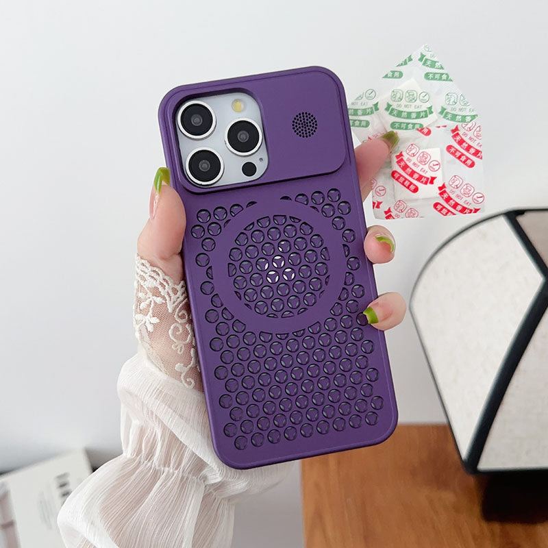 Breathable Heat Dissipation Aromatherapy Mobile Phone Case Suitable For iphone