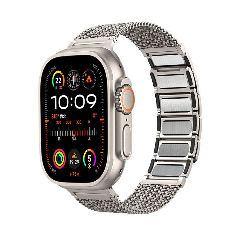 "Business Band" Stainless Steel Braided Magnetic Band For Apple Watch