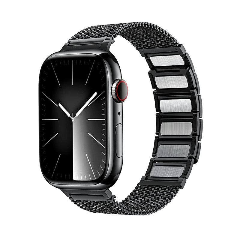 Business Stainless Steel Braided Magnetic Band For Apple Watch ChubbyCable Chubbycable