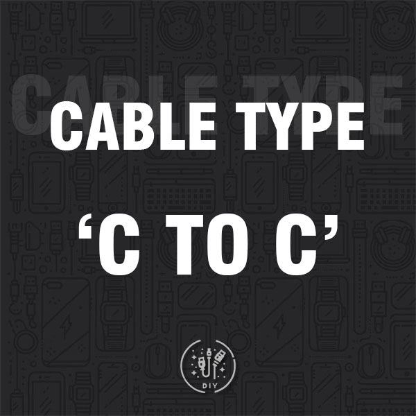 Cable Type - "Chubby DIY" Accessories This component cannot be shipped if purchased separately!