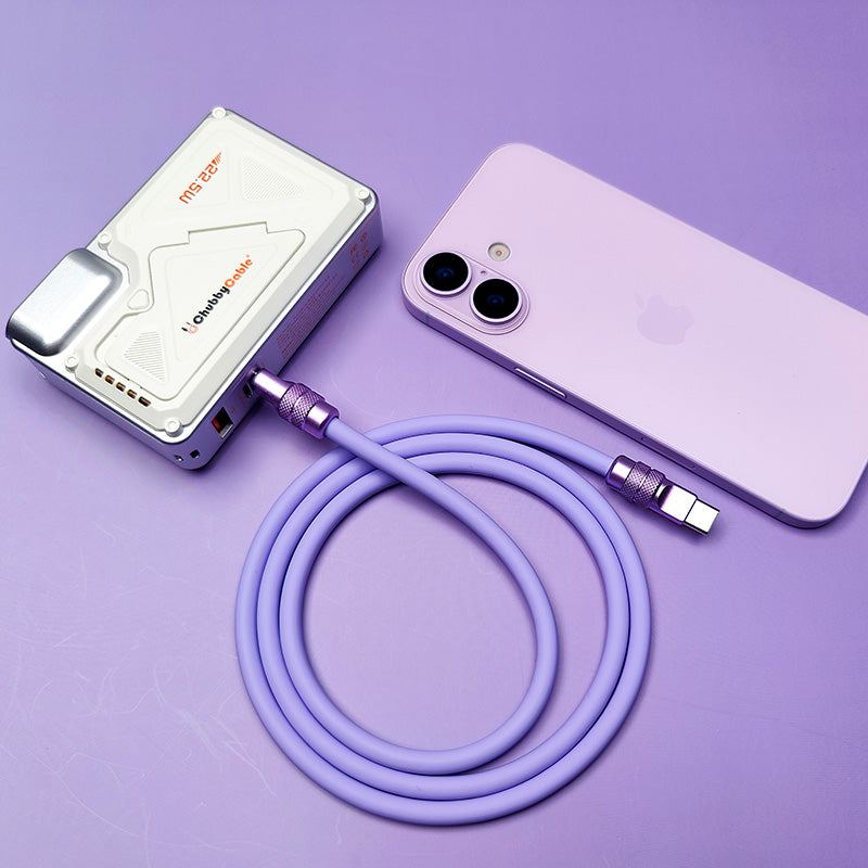 "Chubby 17" 240W Anodizing Fast Charging Cable For iPhone 17