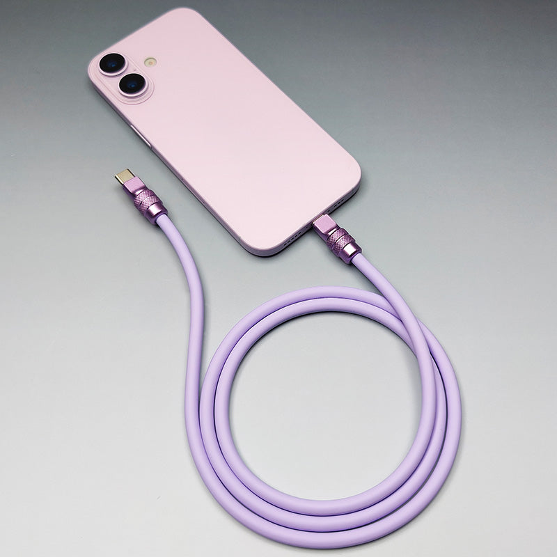 Connecteur De Charge Original Mauve Pour IPhone 12 (modèles A2172, A2402, Etc.) - Neuf Apple