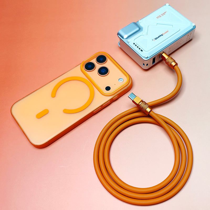 "Chubby 17" 240W Anodizing Fast Charging Cable For iPhone 17