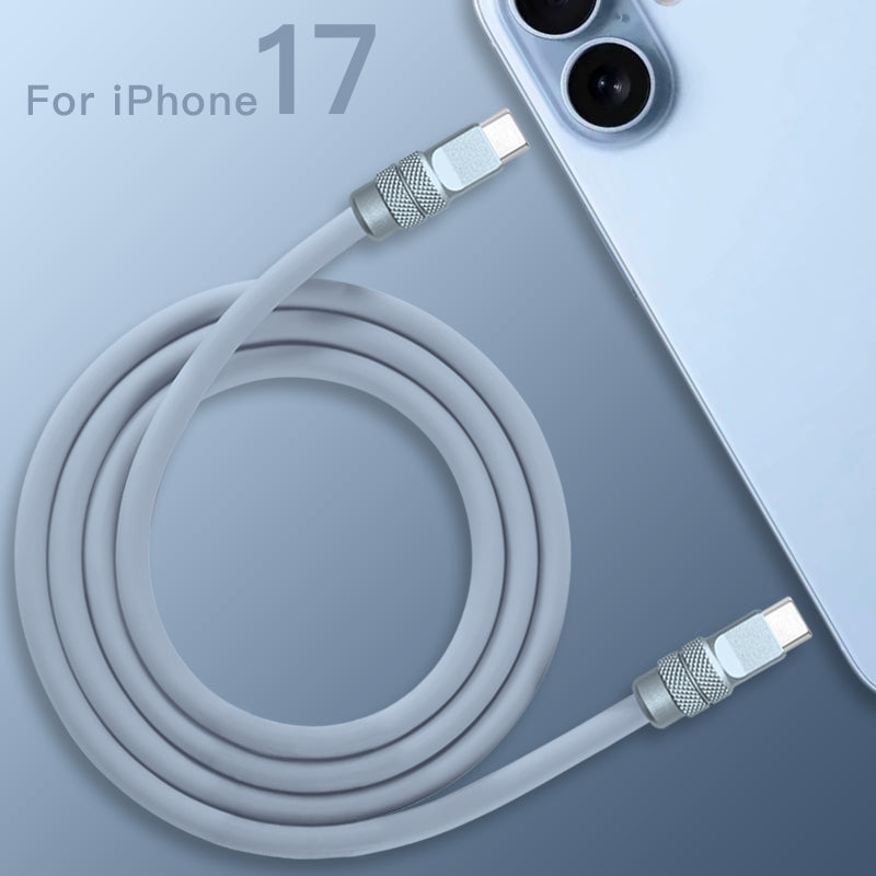 "Chubby 17" 240W Anodizing Fast Charging Cable For iPhone 17