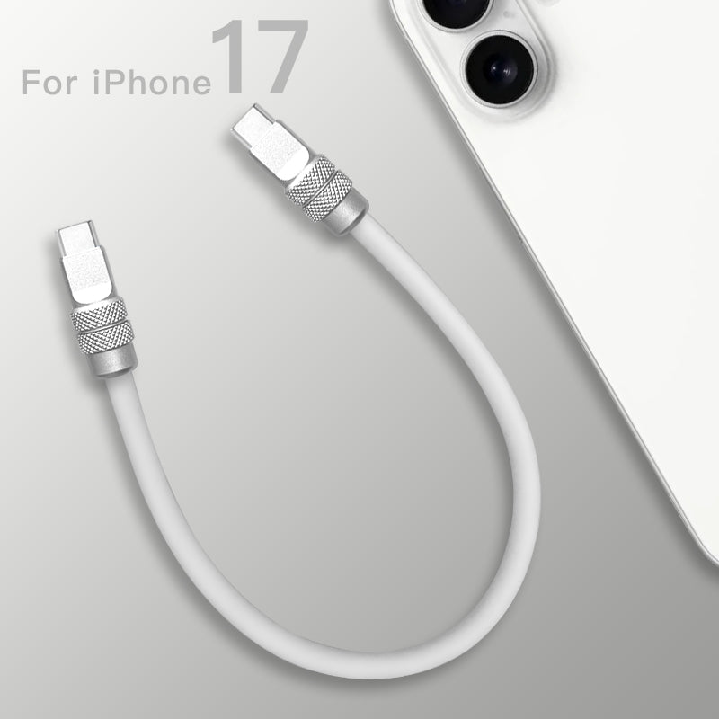 "Chubby 17" 240W Anodizing Fast Charging Power Bank Cable For iPhone 17