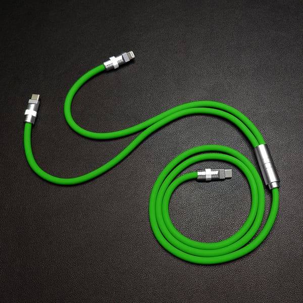 "Chubby" 2 In 1 Fast Charge Cable C+Lightning