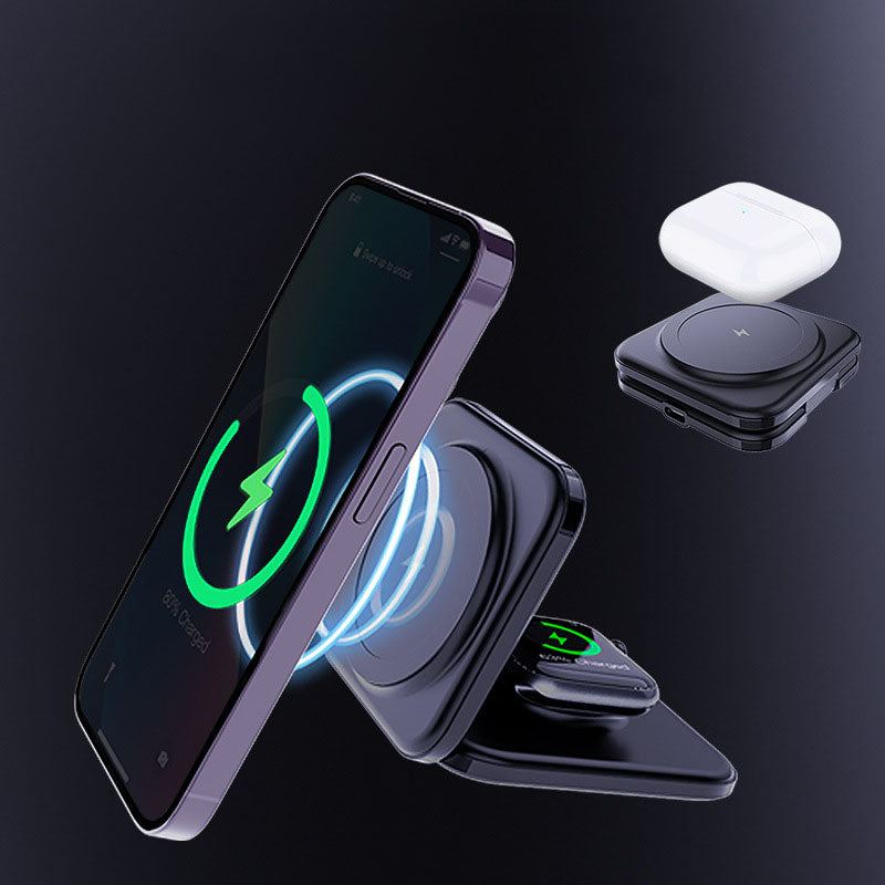 "Chubby" 3-In-1 Foldable Magnetic Wireless Charger