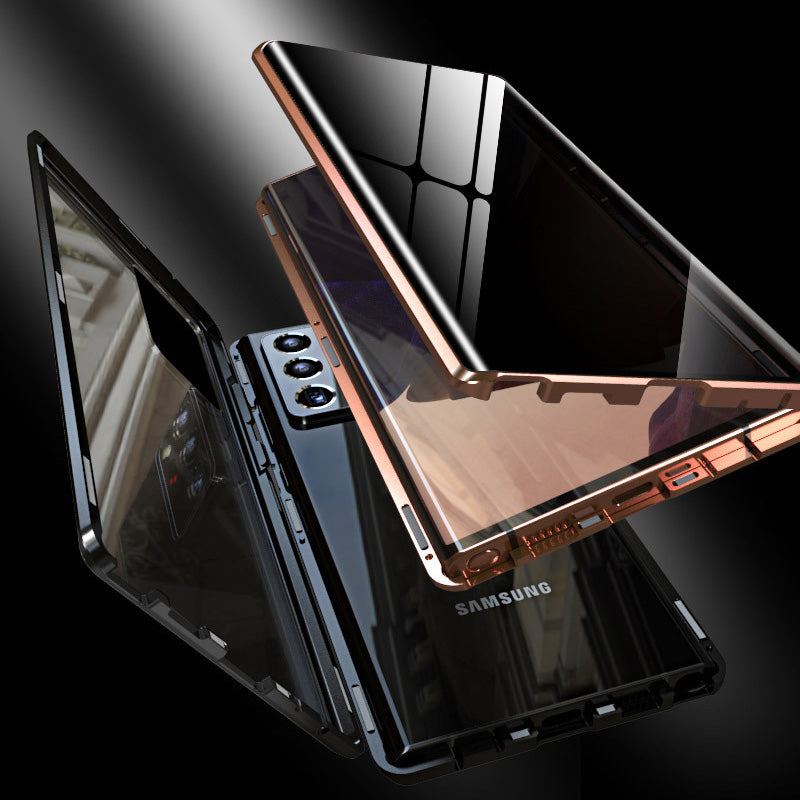 Chubby All-Angle Protection Case & Anti-Spy Privacy Glass Designed For Samsung