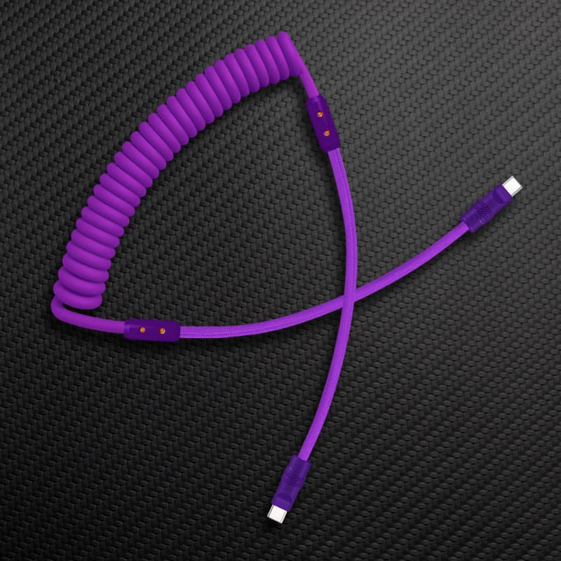 "Chubby Flex" Silicone Braided Solid Color Fast Charging Cable