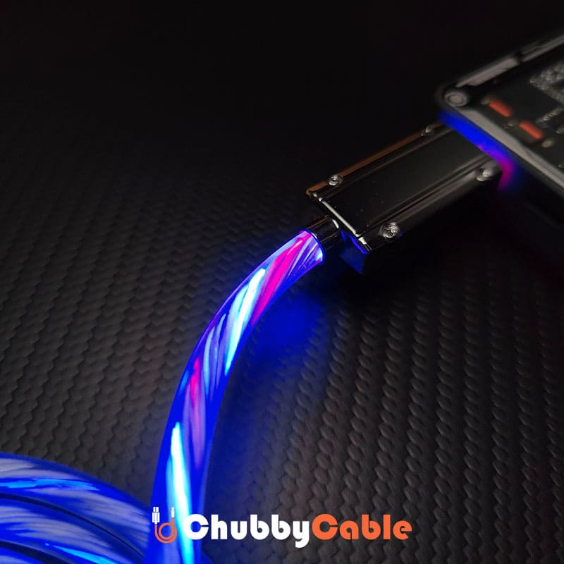"Chubby Gamer" 180° Rotating Elbow Streamer Fast Charging Cable