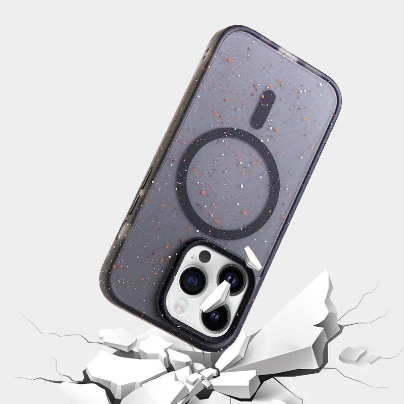 "Chubby" Ink Splash Clear Magnetic iPhone Case