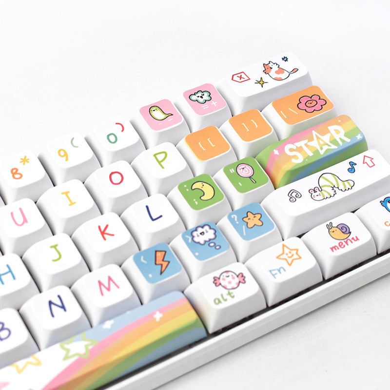 "Chubby Keycap" XDA Mechanical Keyboard Keycap Set - Animal Party