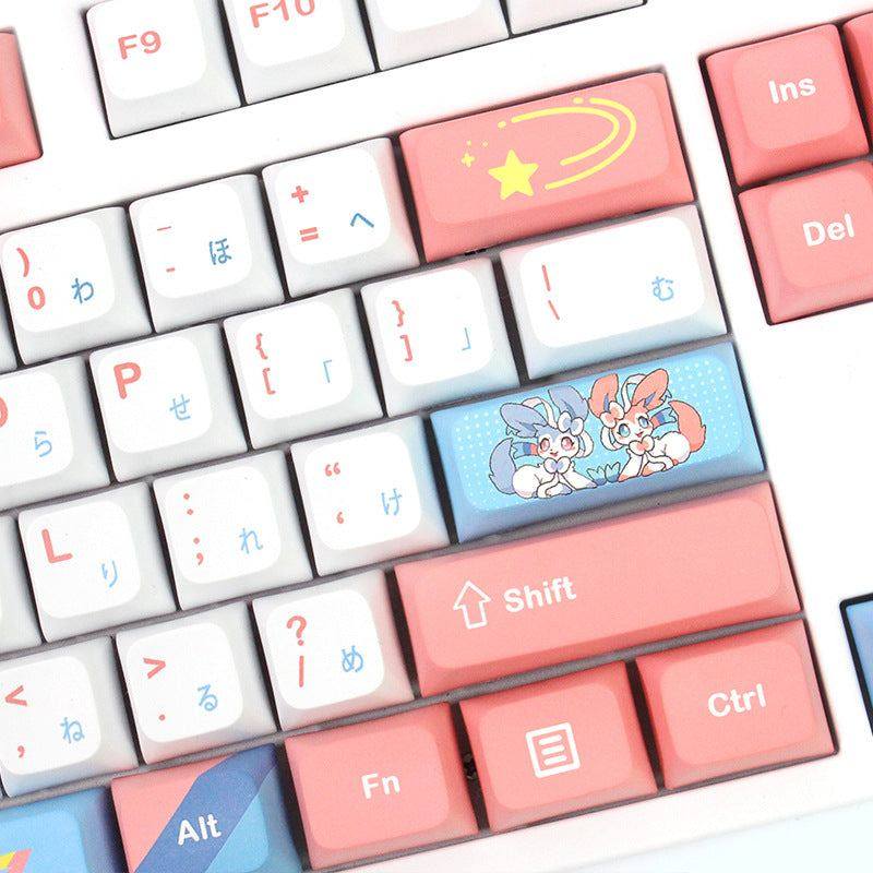 "Chubby Keycap" XDA Mechanical Keyboard Keycap Set - Fairy Theme