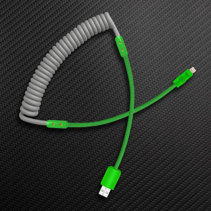 "Chubby Mood" Silicone Braided Fast Charging Cable #711