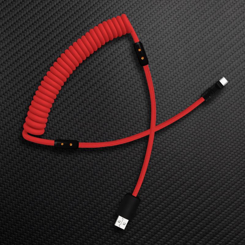 "Chubby Mood" Silicone Braided Fast Charging Cable #999