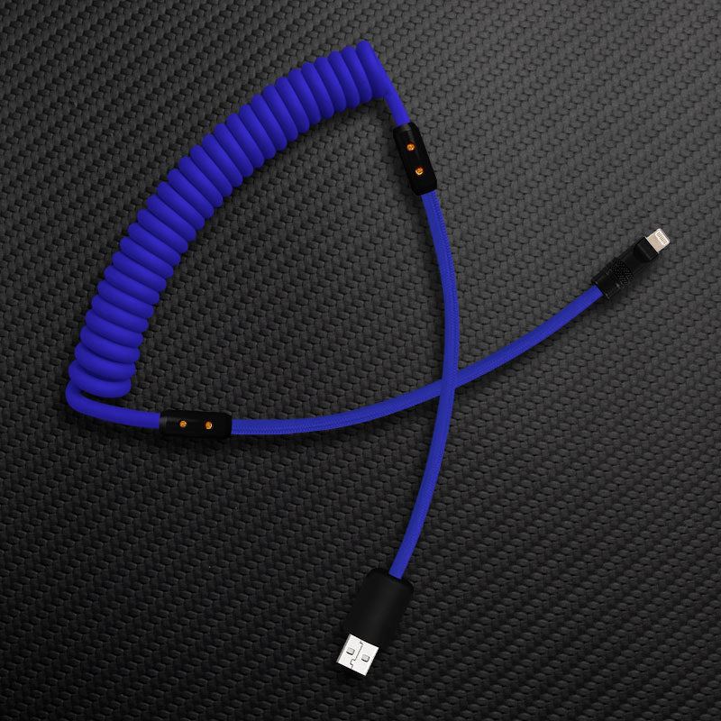 "Chubby Mood" Silicone Braided Fast Charging Cable #317